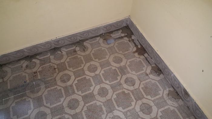 Treated floor joints and corners